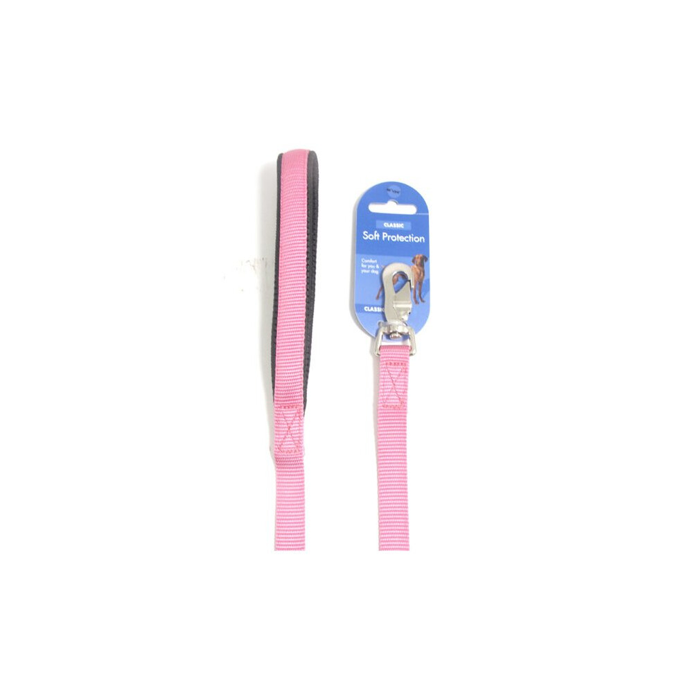 Classic Soft Protection Nylon Padded Lead Pink 40 X 5/8''