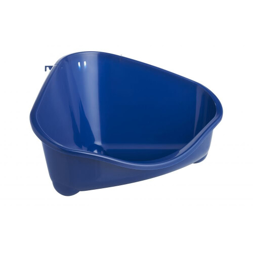 Corner Litter Pan Large Blue Berry (49cm)
