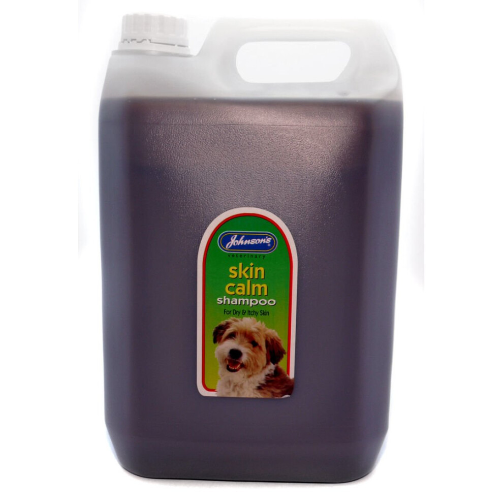 Johnson's Veterinary Jvp Dog & Cat Skin Calm Shampoo 5Ltr Coal