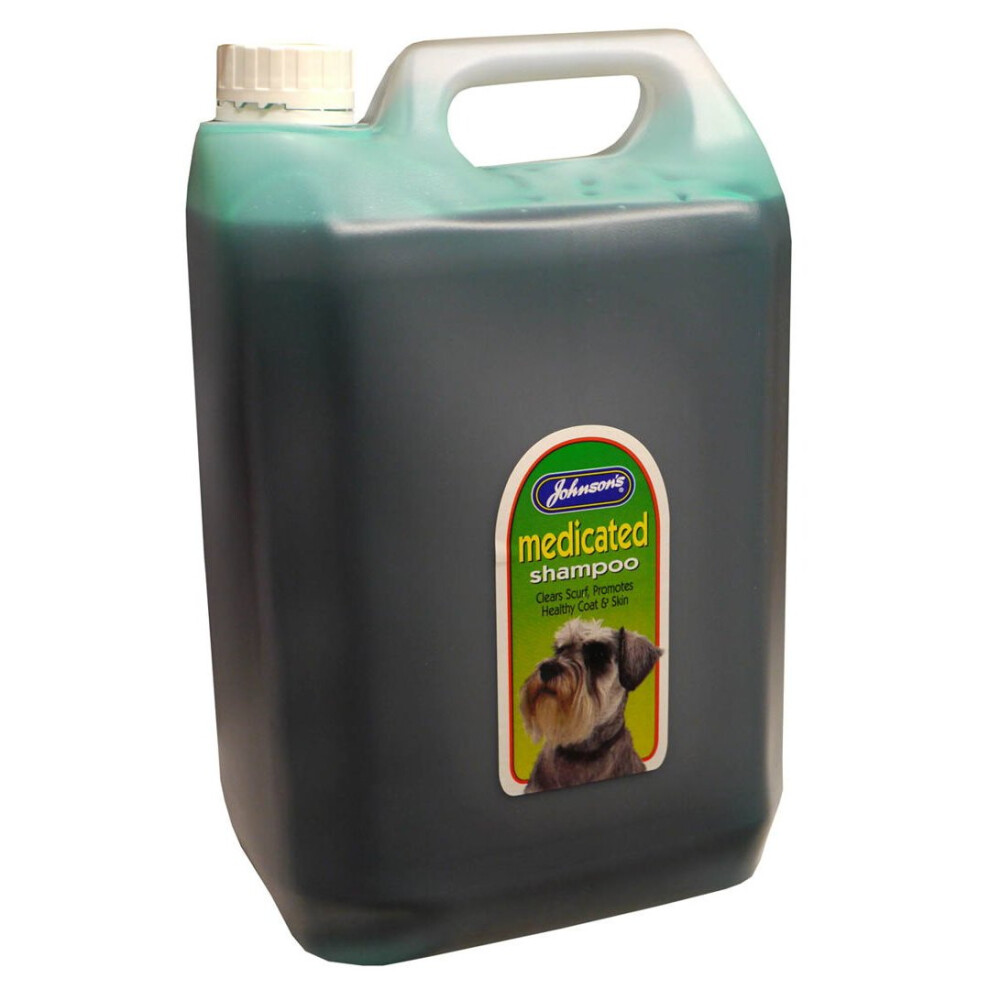 Jvp Dog Medicated Shampoo 5ltr