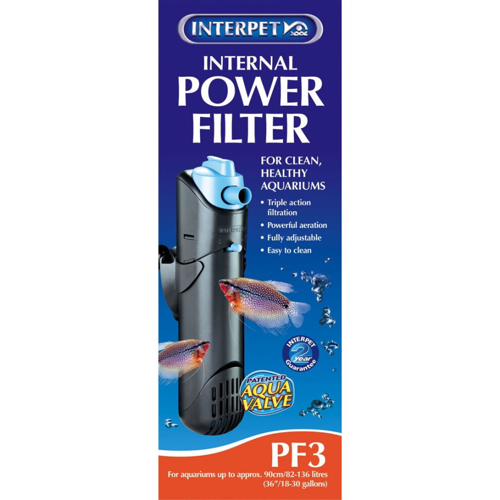 Interpet Internal Power Filter Pf Size 3