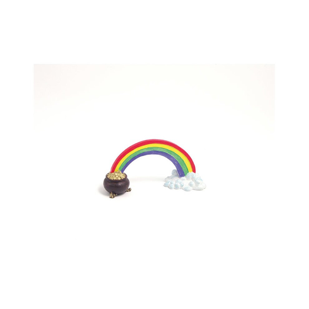 Blue Ribbon Ornament Rainbow Pot Of Gold 14 X5 X7cm