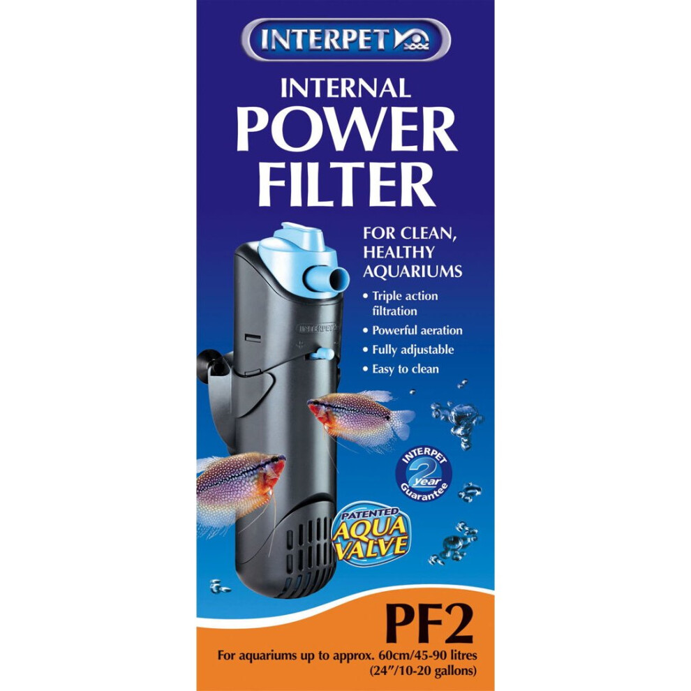 Interpet Internal Power Filter Pf Size 2