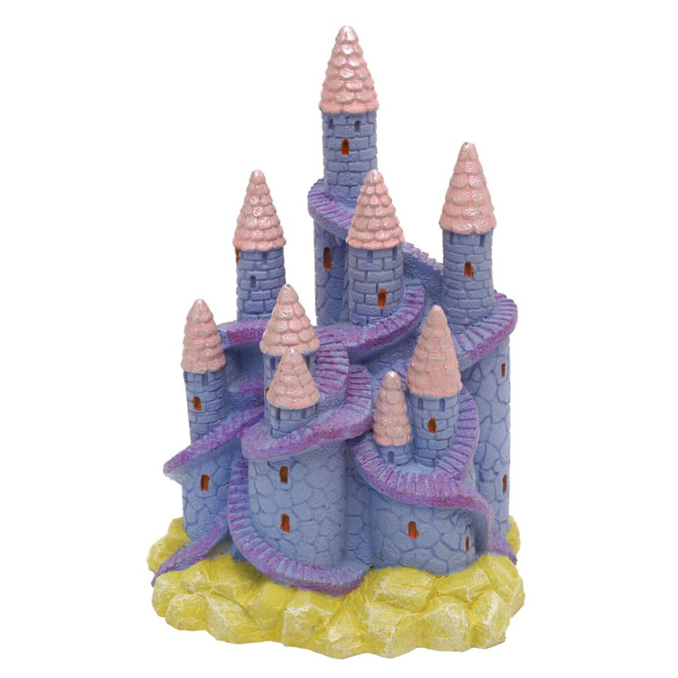 Blue Ribbon Fun & Childrens Fantasy Castle Lilac/pink 9x8x13cm