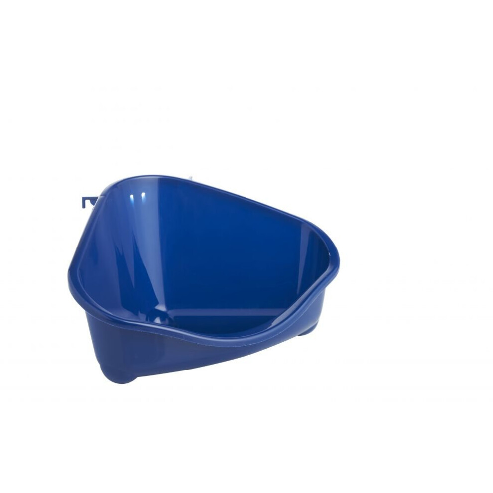 Corner Litter Pan Small Blue Berry (35cm)