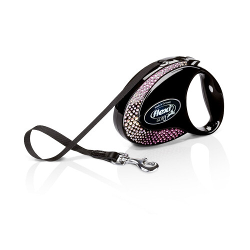 flexi Flexi Glam Comp 5m Black Med