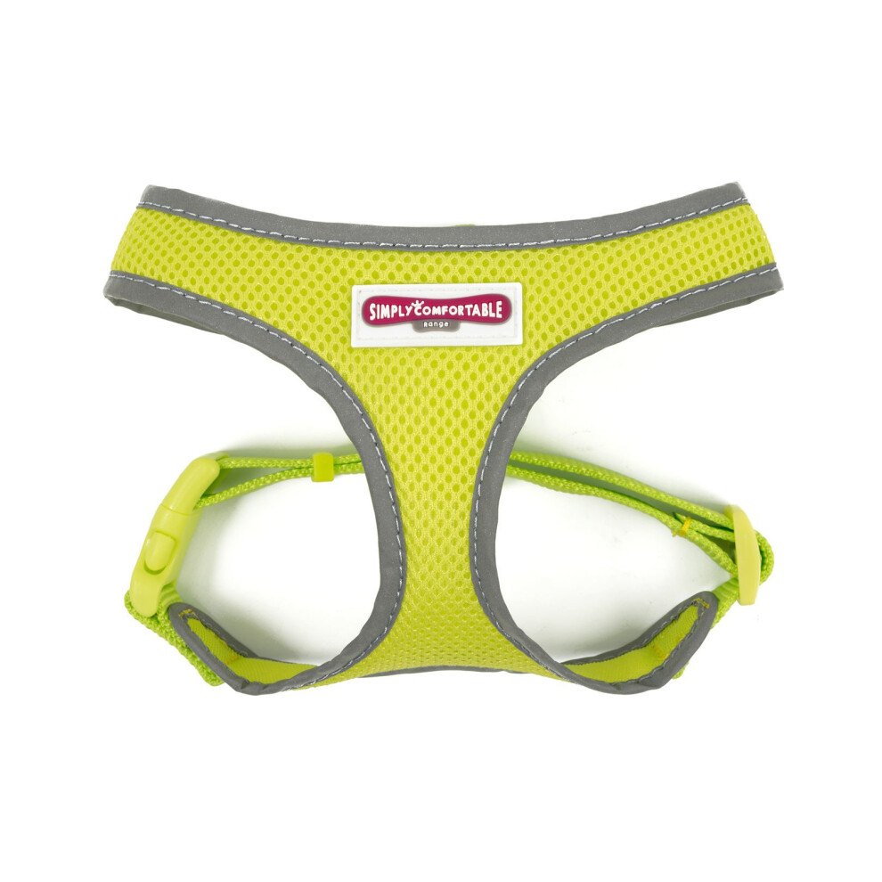Comfort Mesh Dog Harness Hi Vis Small 34-45cm