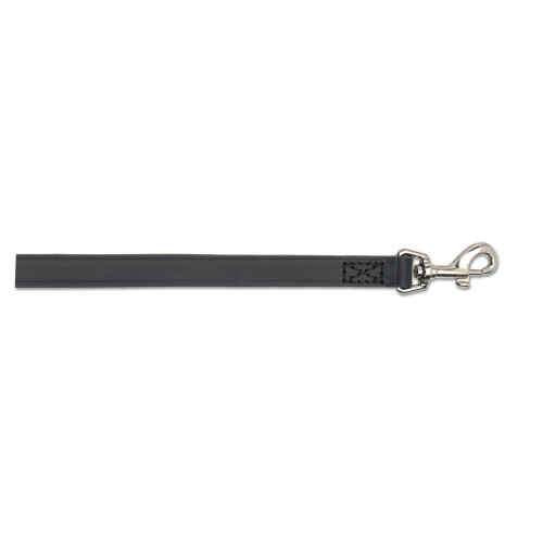 Ancol Heritage Leather Lead Black 19mm X1m