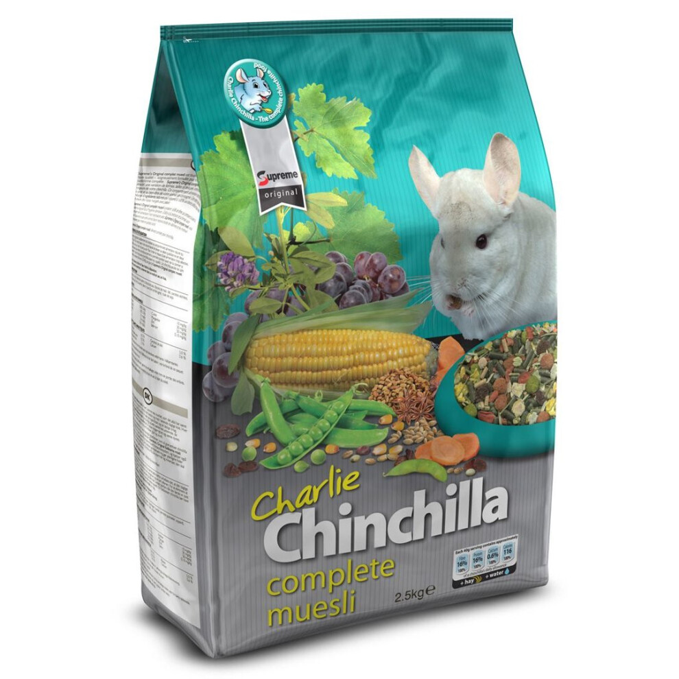 Supreme Tiny Friends Farm Charlie Chinchilla Tasty Mix 2.5kg