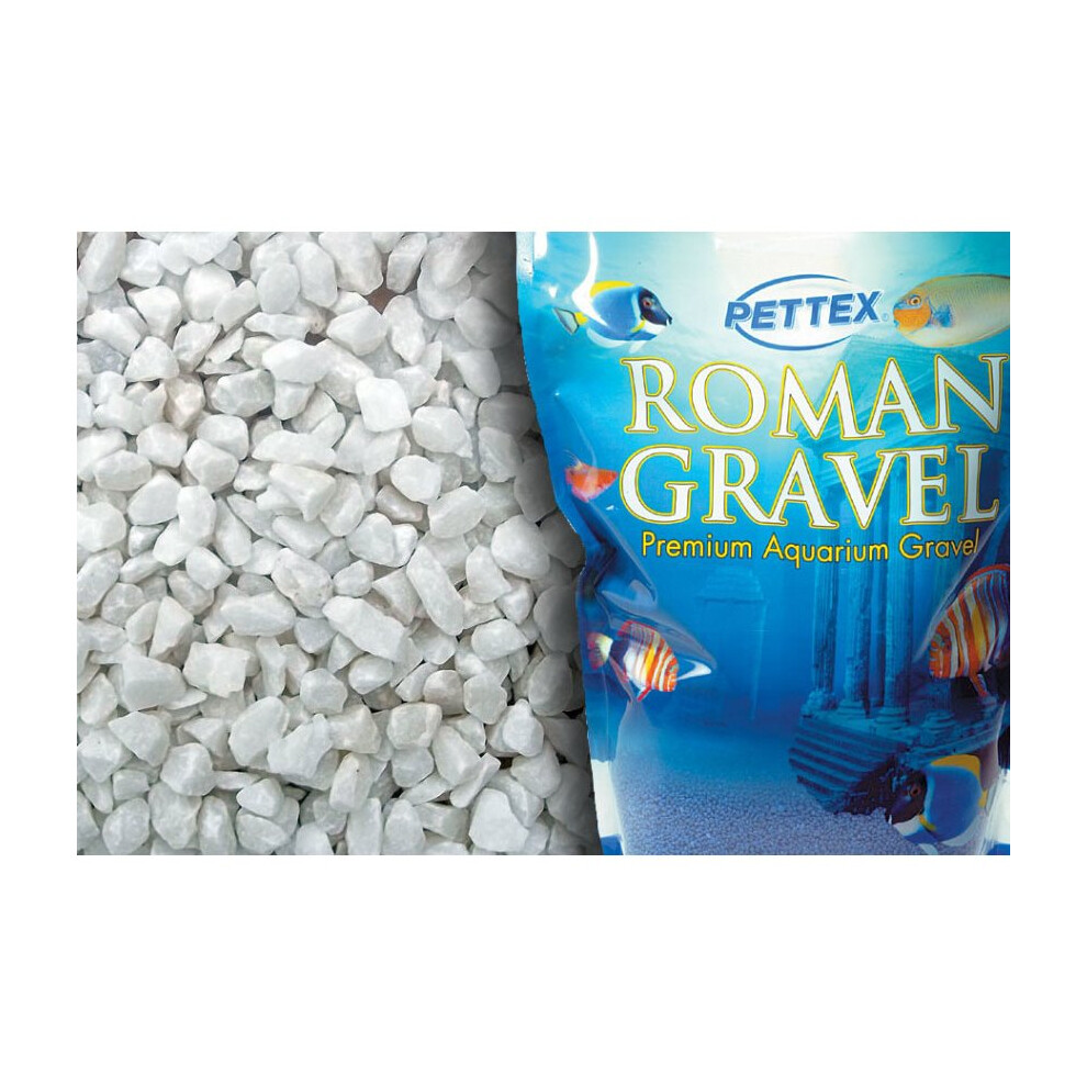 Pettex Roman Gravel Natural Alpine 8Kg White