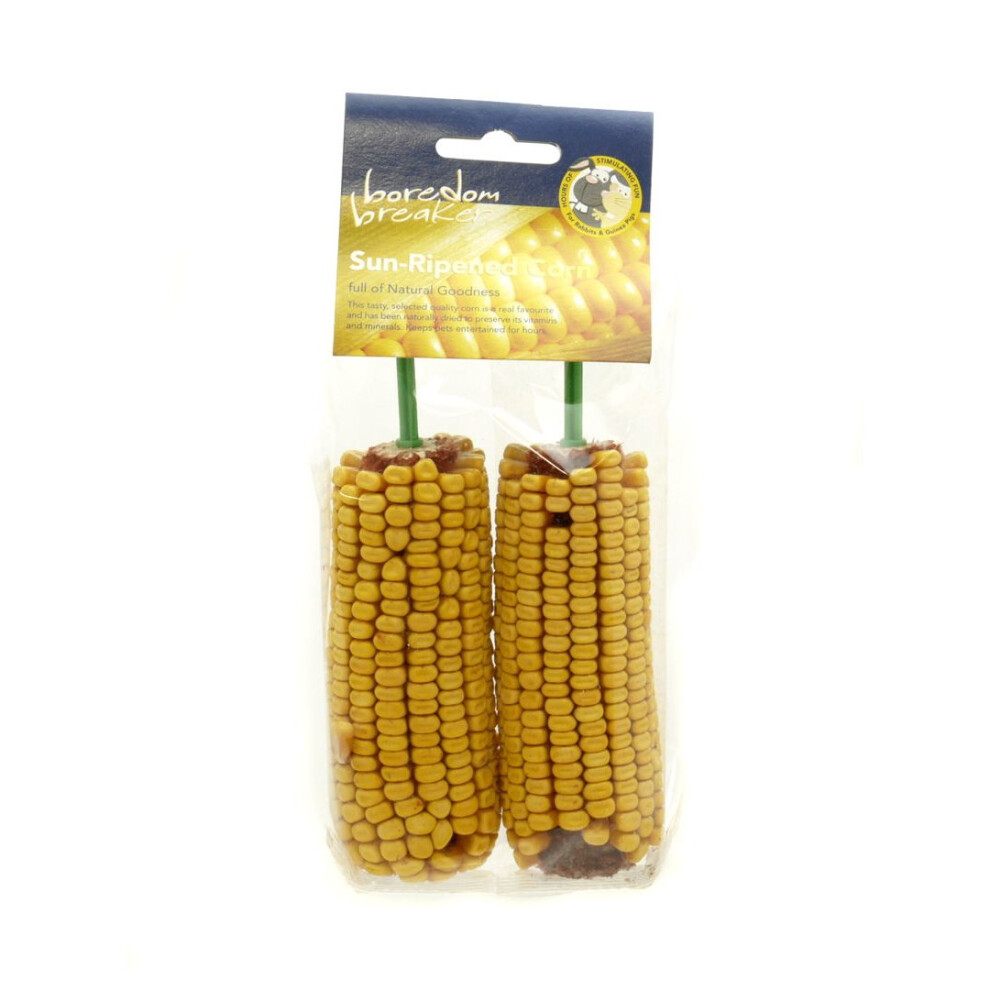 Rosewood Boredom Breaker Corn On The Cob 2Pk (Pack Of 8)