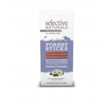 Selective Naturals Forest Sticks For Guinea Pigs With Blackberry & Chamomile 60g (Pack of 4)