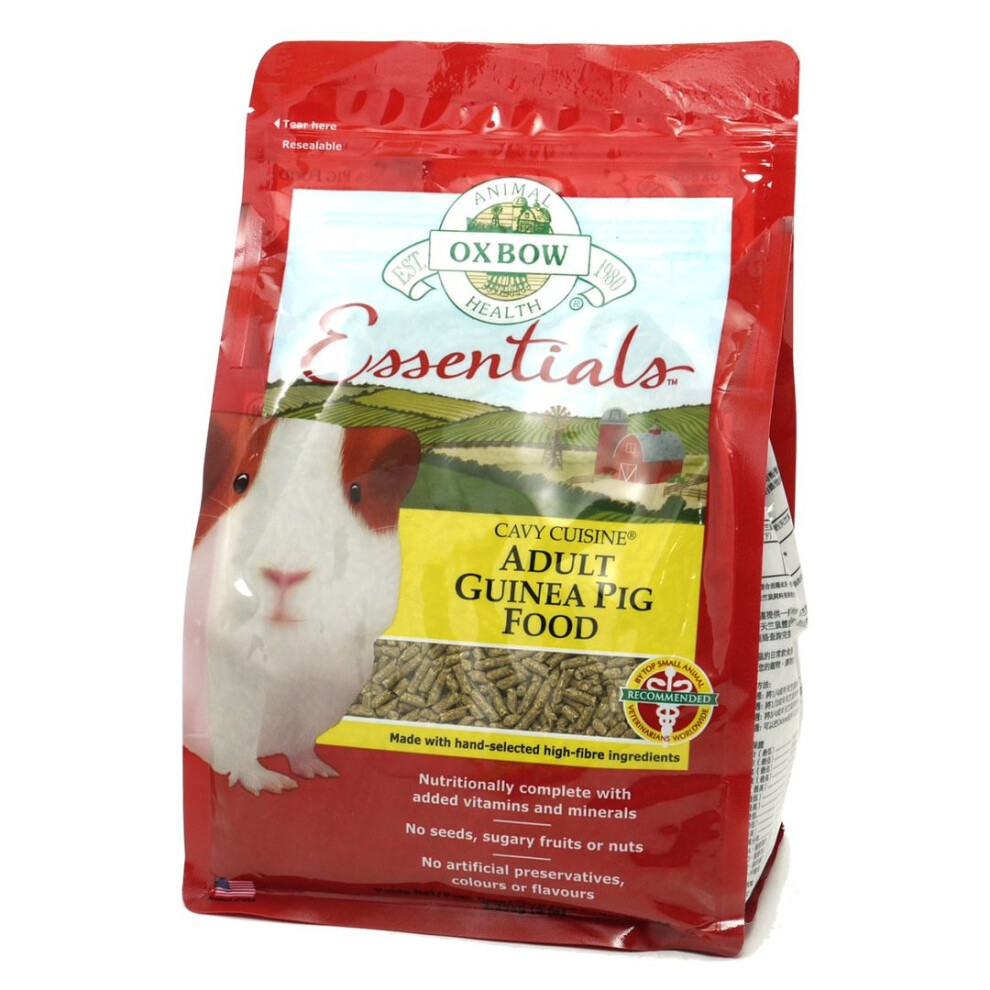 Oxbow Cavy Cuisine Adult Guinea Pig Food 2.25kg