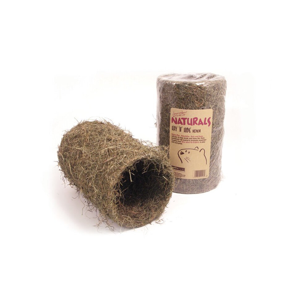 Naturals Hay 'n' Hide Sml (Pack of 4)