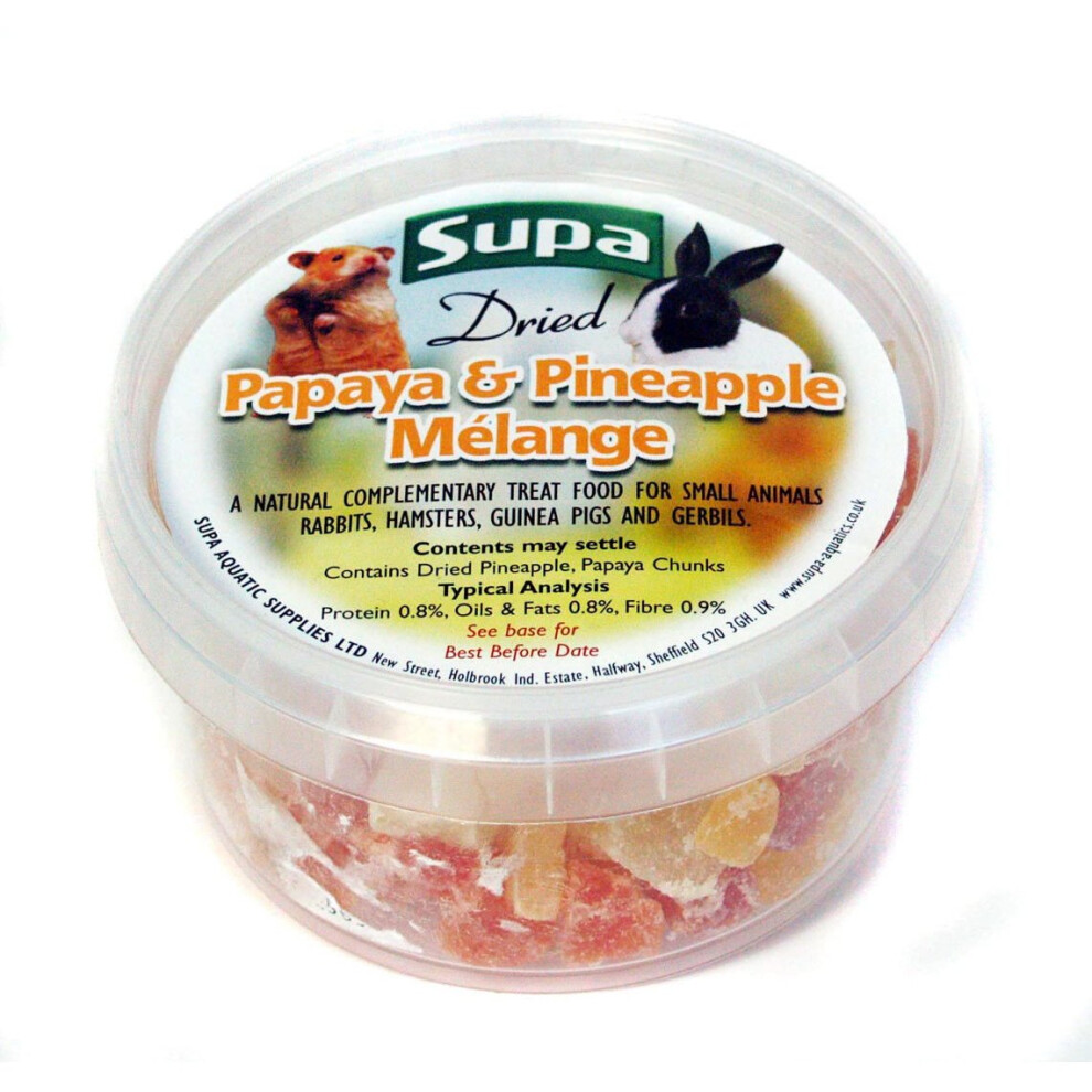 Supa Papaya and Pineapple Melange for Small Animals 225ml (pack of 1)