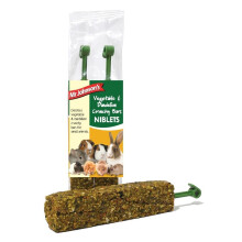 Mr Johnsons Veg & Dandelion Crunchy Niblets Bar 120g (Pack of 8)