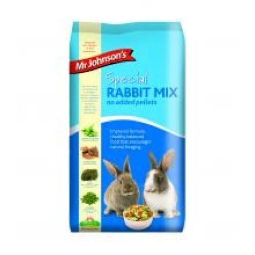 Mr Johnsons Special Rabbit Mix No Added Pellets (15kg)