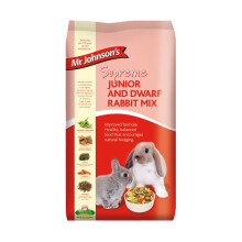 Mr Johnson's Supreme Junior & Dwarf Rabbit Mix 15kg