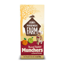 Tiny Friends Farm Russel Munchers Carrot & Peas 120g (Pack of 8)