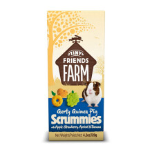 Tiny Friends Farm Gerty Scrummies Apple Strawberry Apricot & Ban 120g (Pack of 8)