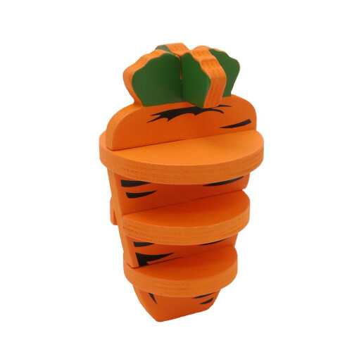 Rosewood Boredom Breakers Woodies 3-d Carrot
