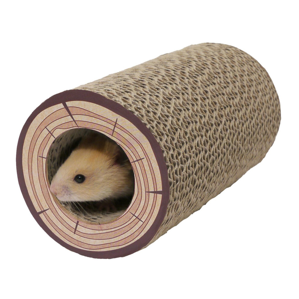 Rosewood Boredom Breaker Chew Tube Shred A Log Corruagted Tunnel