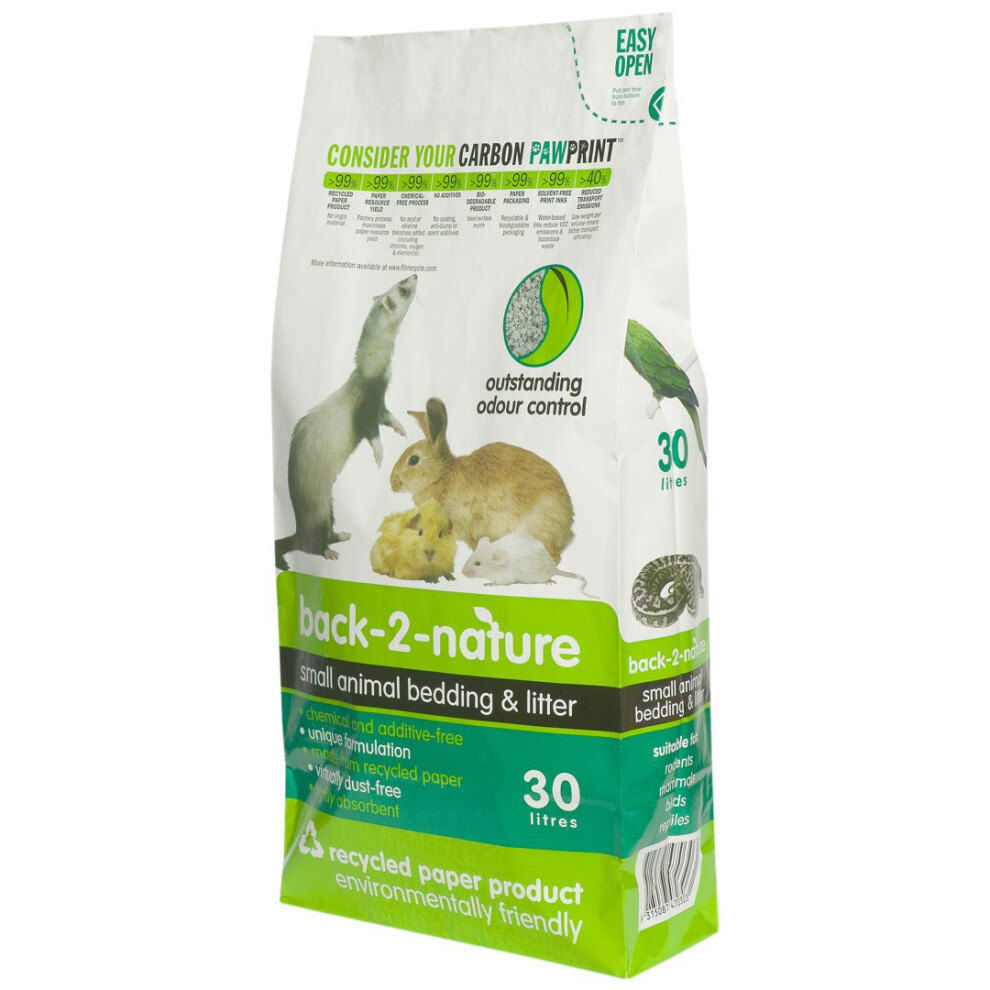 Back 2 Nature Small Animal Bedding 30ltr