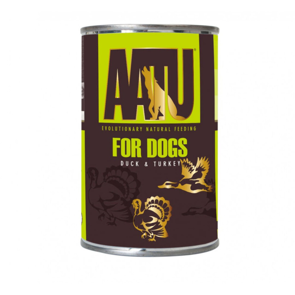 Barking Heads Aatu Wet Duck & Turkey 400G (Pack Of 6)