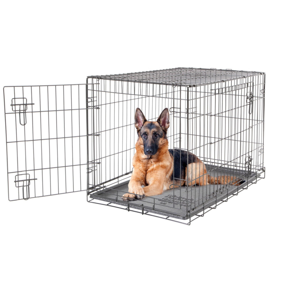 Dogit Wire Home 2 Door Black Extra Large 106.5x70x77cm