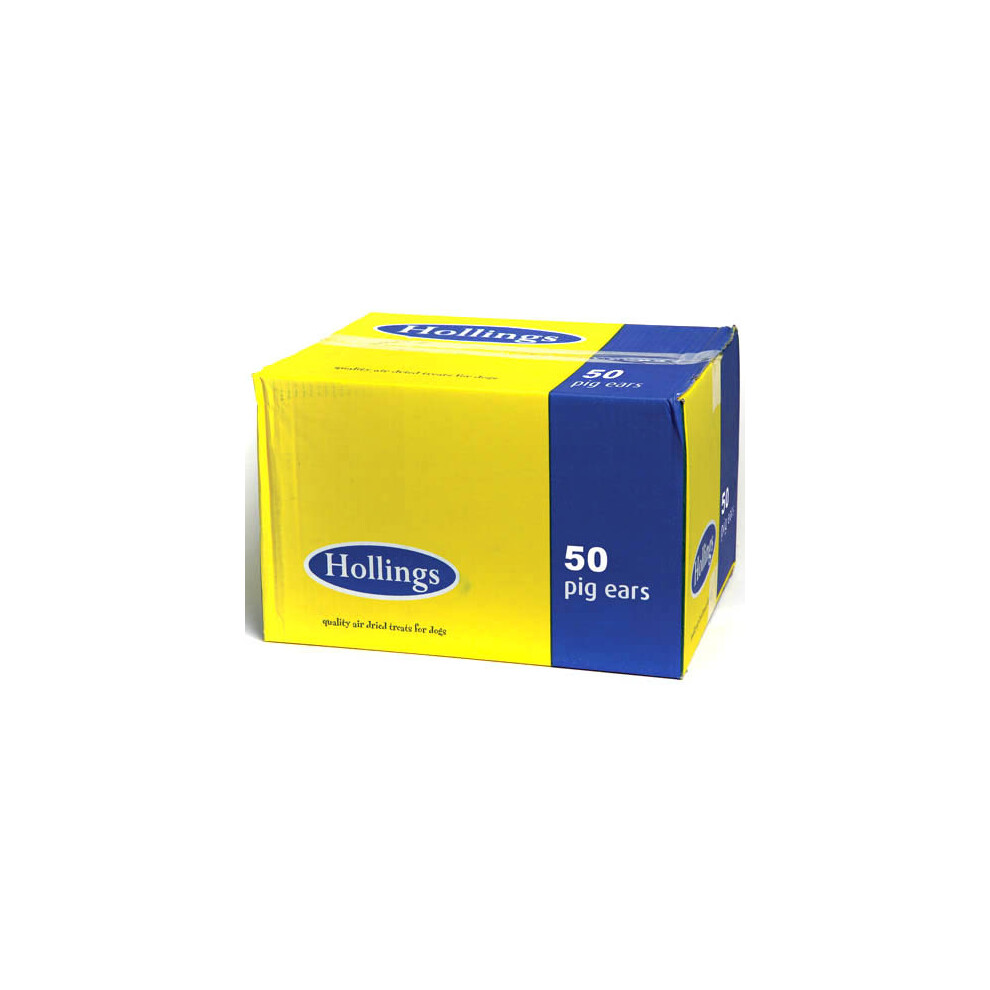 Hollings Pigs Ears Bulk (50)