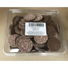 Monster Chocs Disc Plain Chocolate (1kg)