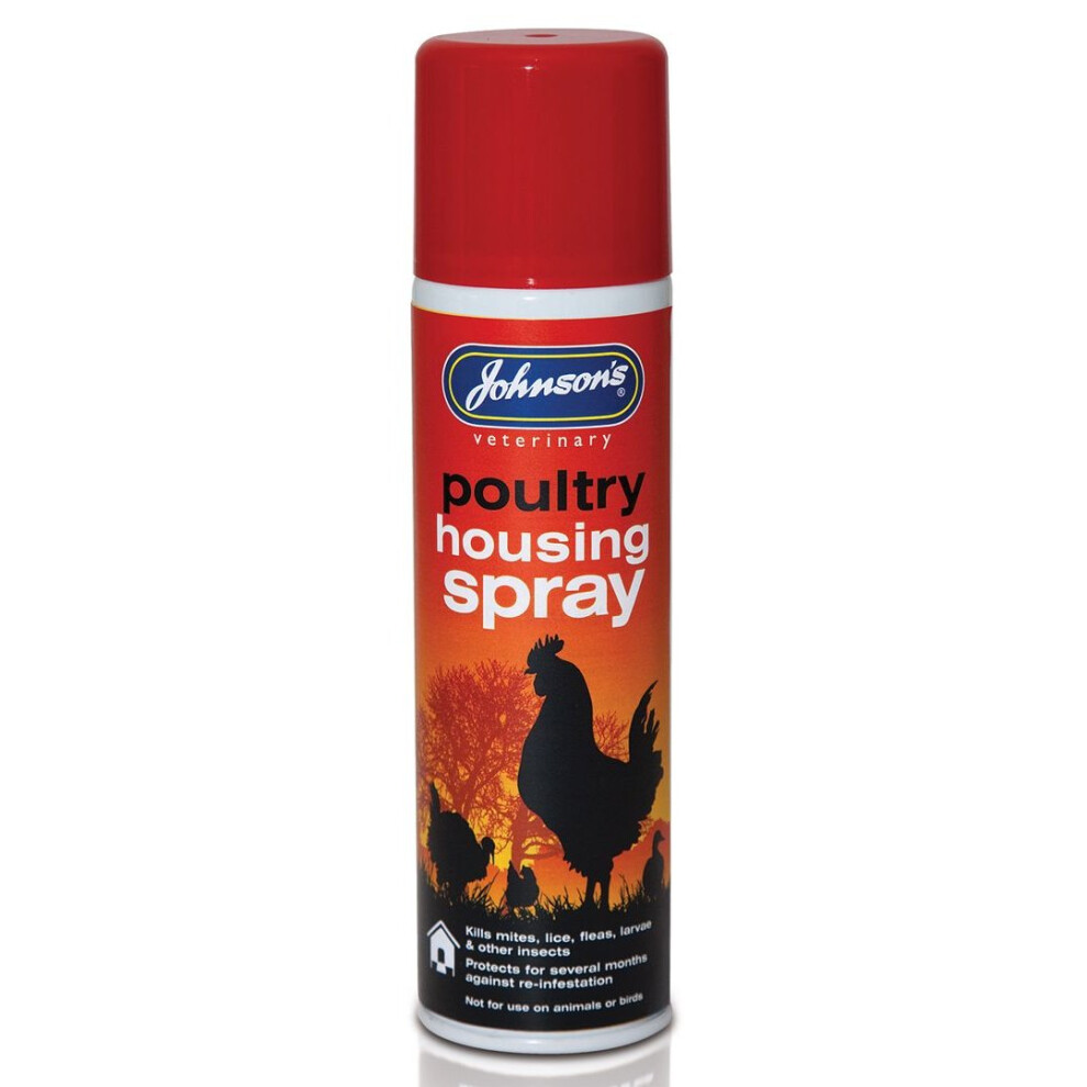 Johnson's Veterinary Jvp Poultry Housing Spray 250Ml