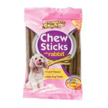 Munch & Crunch Chew Sticks With Rabbit (20pk)