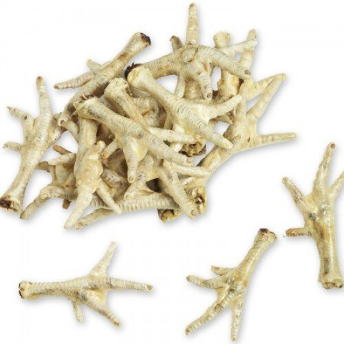 Antos Puffed White Chicken Feet 1kg