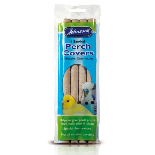 Johnson's Veterinary Jvp Sanded Perch Covers Pk4 (Pack of 12)