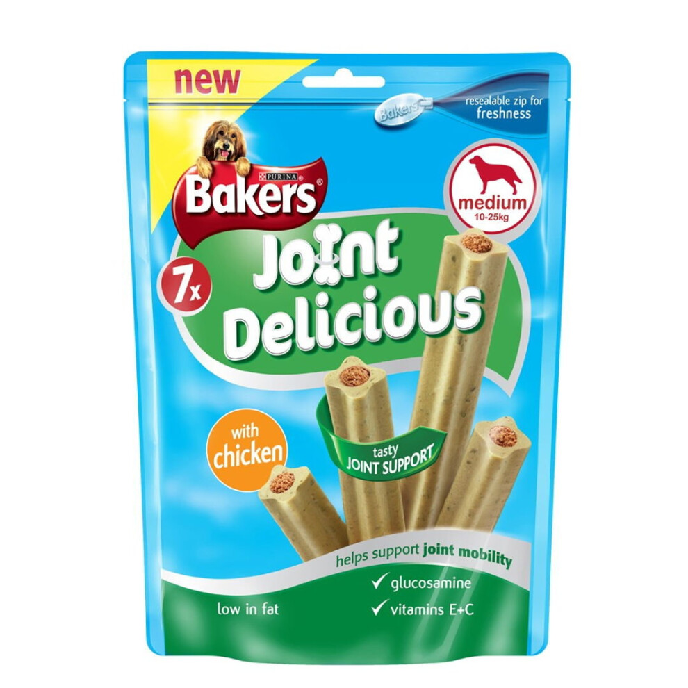 Purina Bakers Joint Delicious Chicken Medium 180G (Pack Of 6)