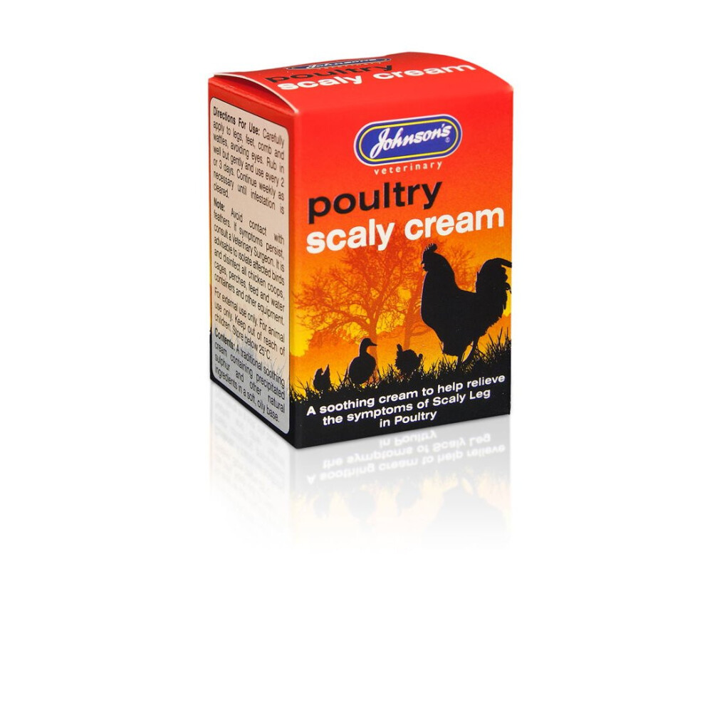 Johnson's Veterinary Jvp Poultry Scaly 50G Cream