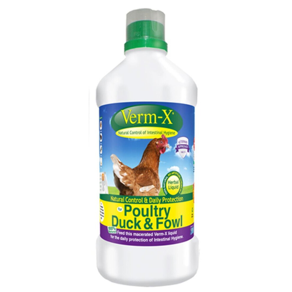 Paddocks Verm-X Liquid For Poultry 500Ml