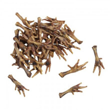 Antos Chicken Feet 1kg - 100% Natural Dried Chicken Feet, approx 65-70 pcs, 71% crude protein | Code 20.138