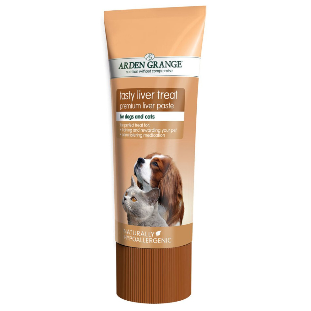 Arden Grange Tasty Liver Treat Paste For Dogs & Cats 75G