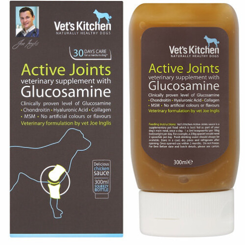 Vet's Kitchen Active Joints Supplement Squeezy Bottle 300ml