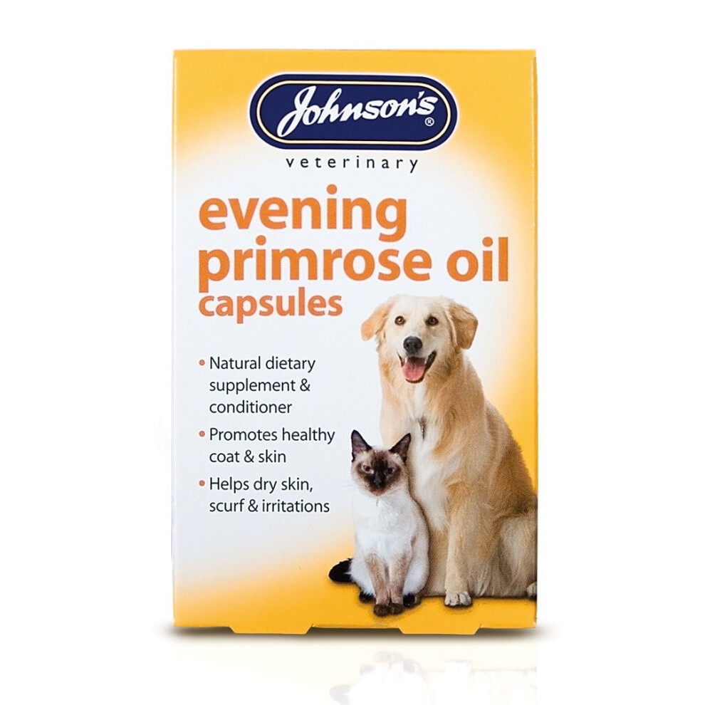 Jvp Dog & Cat Evening Primrose Oil 60's