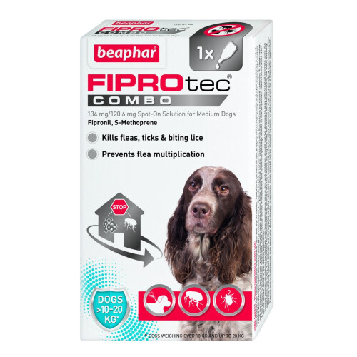 Beaphar New Fiprotec Combo Medium Dog 1 Pipette