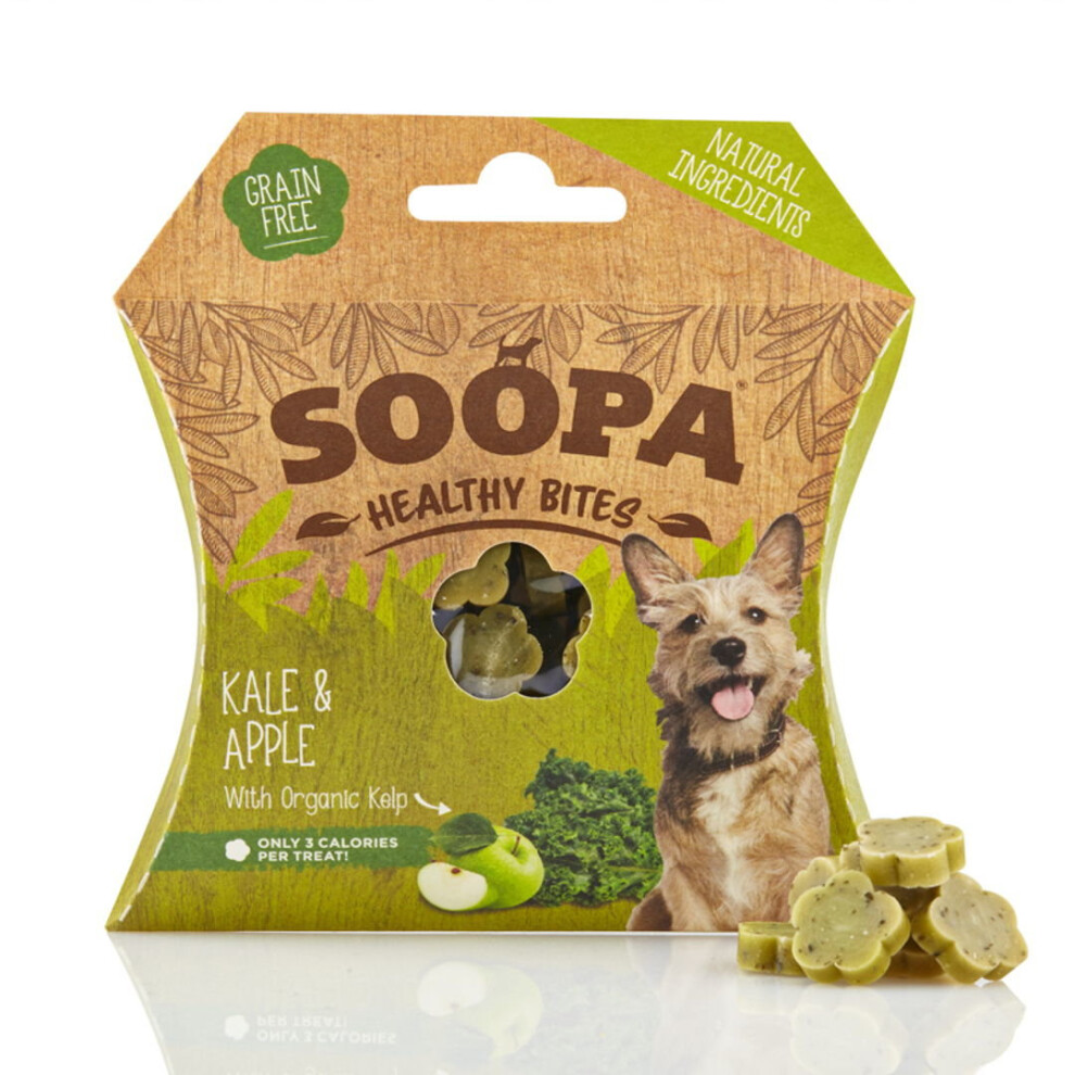 Soopa Healthy Bites Kale & Apple 50g (Pack of 10)