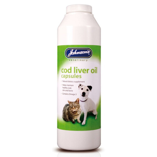 Johnson's Veterinary Jvp Dog & Cat Cod Liver Oil 800 Capsules
