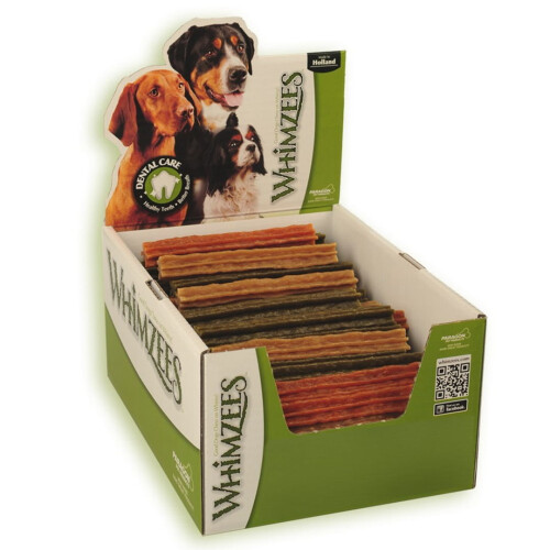 Whimzees Whimzees Stix Medium 15 Cm Display Box (Pack of 100)