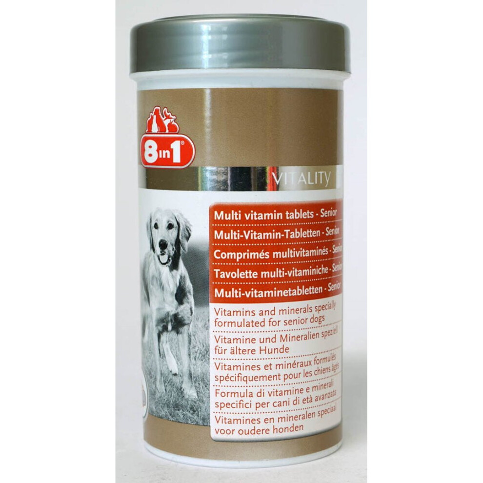 8in1 Dog Senior Multi Vitamin 70 Tablets