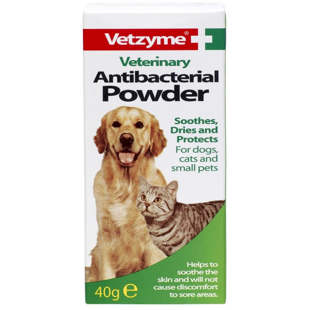 Vetzyme Antibacterial Powder (40g)