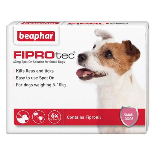 Beaphar Fiprotec Spot On Small Dog 6 Treatment