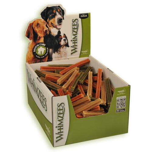 Whimzees Whimzees Stix Small 12 Cm Display Box (Pack of 150)